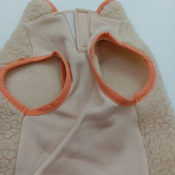 FAUX SHEARLING DOG VEST CREAM BOOTS &BARKLEY SIZE SMALL - Picture 5 of 11